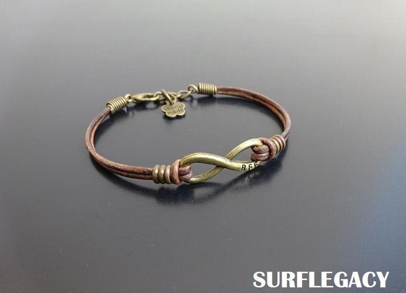 INFINITY CHARM BRACELET BFF viking jewelry