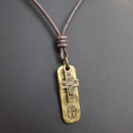 burden of proof leather necklace website