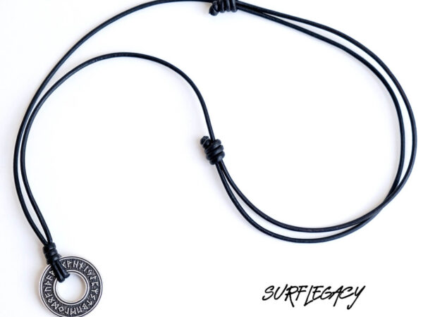 norse necklace with runes