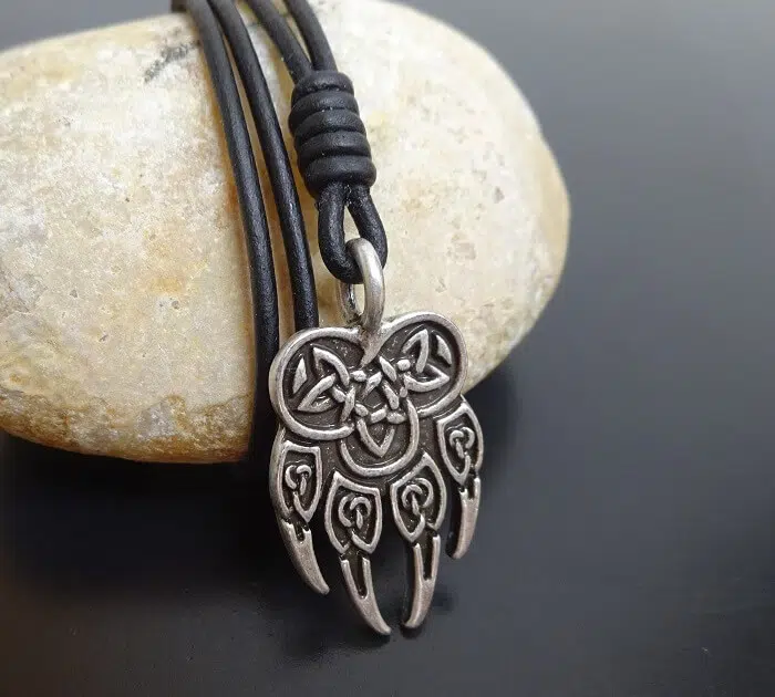 Bear Paw Viking Necklace Bear Paw Viking Necklace