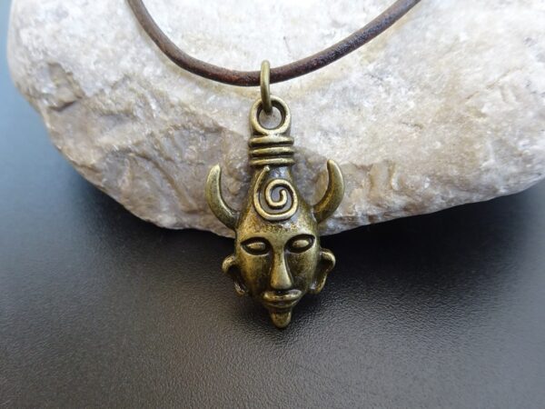 supernatural demon necklace brown leather 2 SURFLEGACY 1