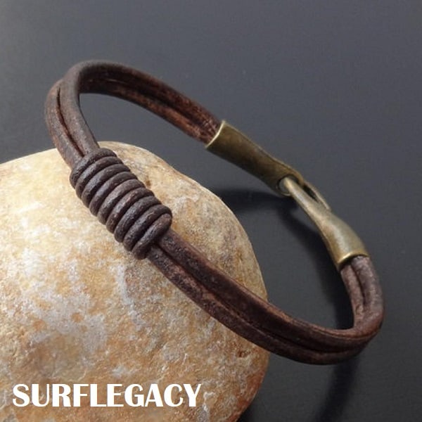 leather bracelet men
