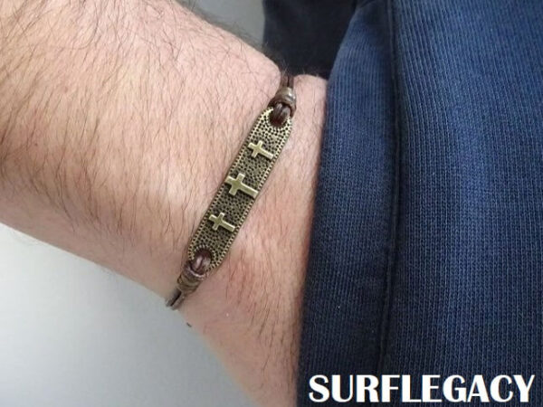 tag cross bracelet SURFLEGACY
