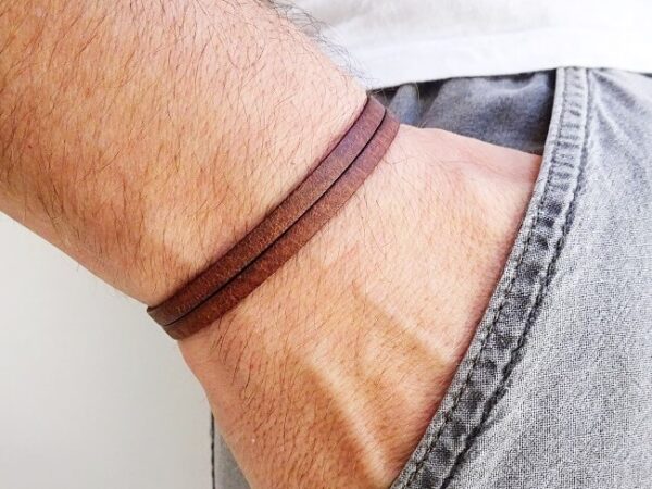 leather cuff bracelet