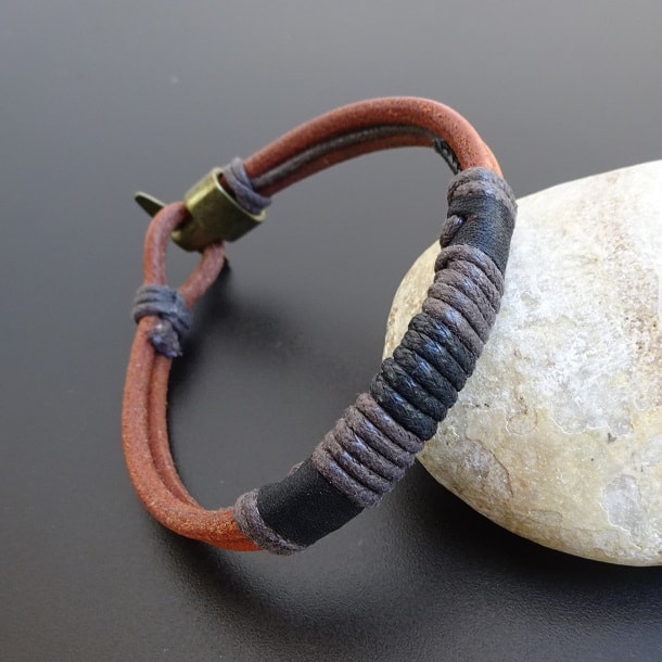surfer leather bracelet hook clasp surfer leather bracelet hook clasp