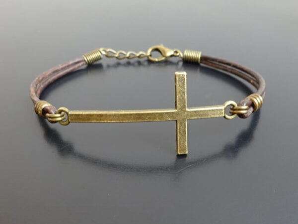 Cross Bracelet Mens