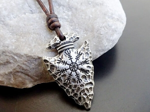 Viking Spear Arrow Pendant