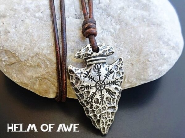 Viking Spear Arrow Pendant