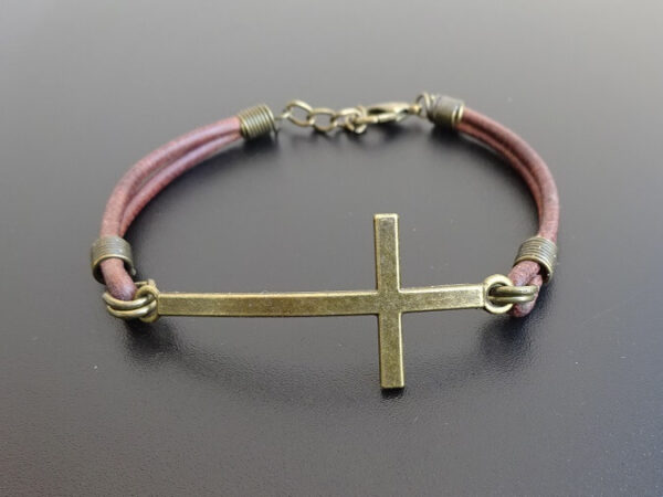 Cross bracelet for men
