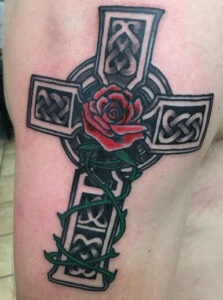celtic cross tattoo
