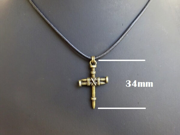 Nail Cross Necklace