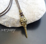 Raven Skull Pendant