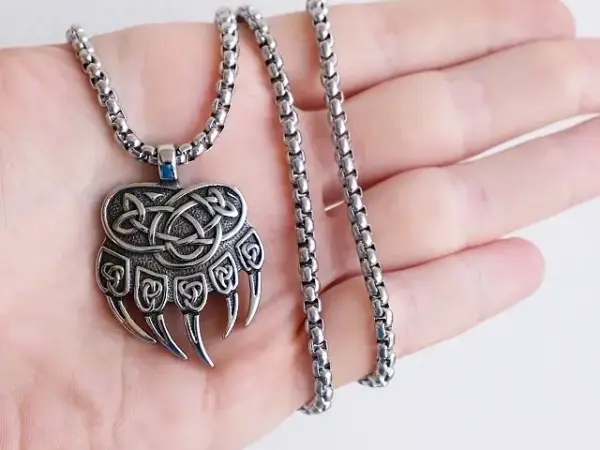 Bear Paw Necklace