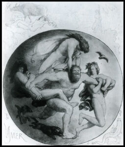 YMIR killed by the sons of Borr