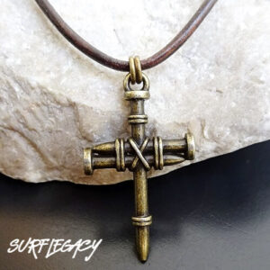 nail cross necklace