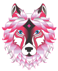 WOLF HEAD ILLUSTRATION