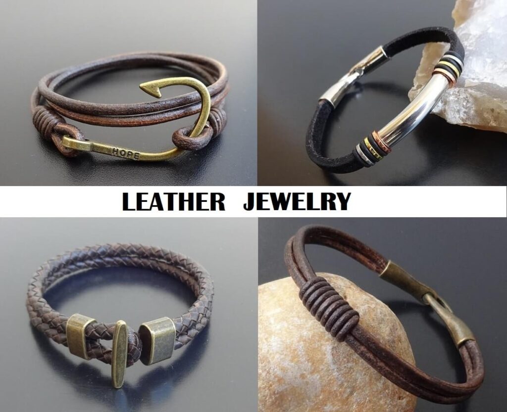 LEATHER JEWELRY