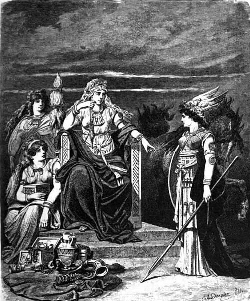 Gná and Hófvarpnir