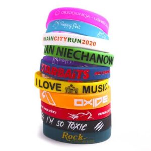 silicone bracelets