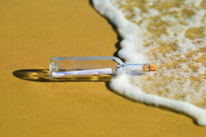 message in a bottle