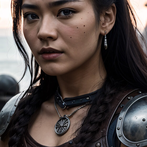 woman viking jewelry