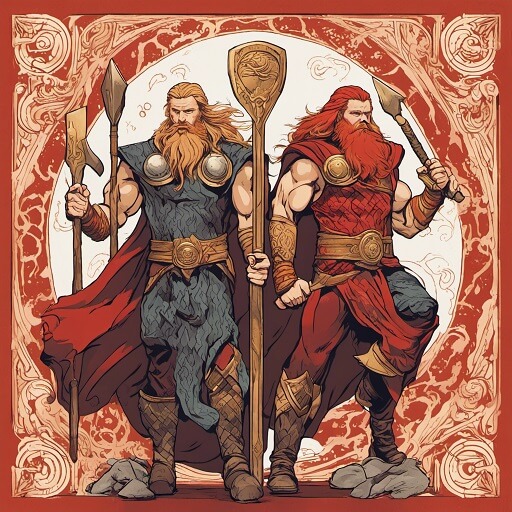 magni and modi thors children